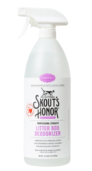 Skout's Honor Litter Box Deodorizer for Cats, 35oz