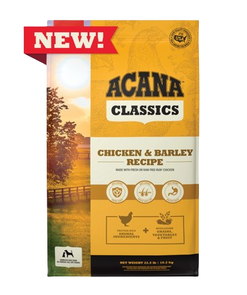 Acana Classics, Chicken and Barley Recipe Dry Dog Food