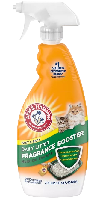 Arm & Hammer Daily Litter Fragrance Booster Deodorizer for Cats - 21.5 fl oz