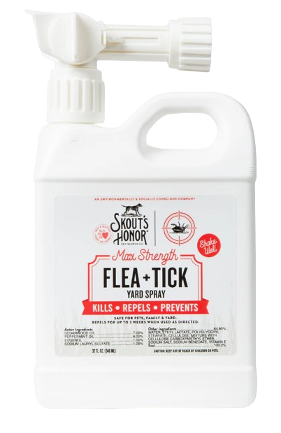 Skout's Honor Flea+Tick Yard Spray, 32oz Ready-To-Use