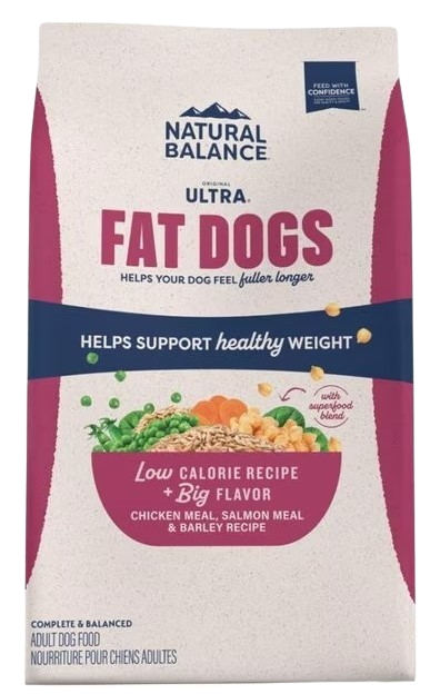 Natural Balance Targeted Nutrition Fat Dogs Low Calorie Dry Dog Food