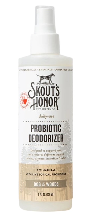 Skout's Honor Probiotic Deodorizer for Dogs & Cats, Dog of the Woods, 8oz