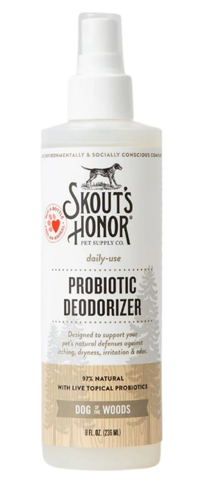 Skout's Honor Probiotic Deodorizer for Dogs & Cats, Dog of the Woods, 8oz