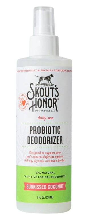 Skout's Honor Probiotic Deodorizer for Dogs & Cats, Sunkissed Coconut