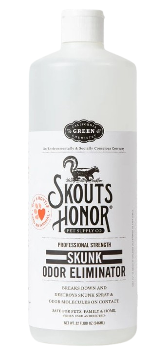 Skout's Honor Skunk Odor Eliminator for Dogs & Cats, 32oz