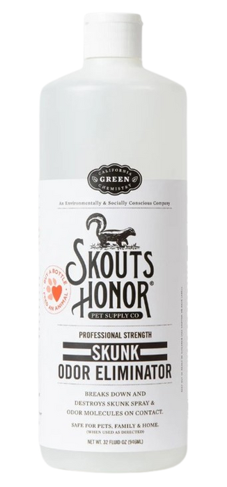 Skout's Honor Skunk Odor Eliminator for Dogs & Cats, 32oz