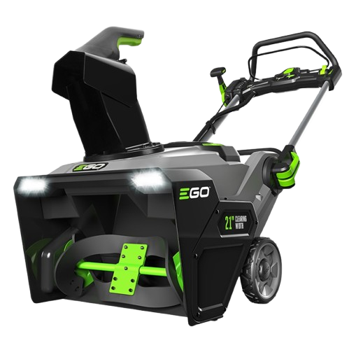 EGO 21" Single Stage Snow Blower with Peak Power (2* 5.0Ah Batteries, Rapid Charger)