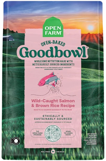 Open Farm Goodbowl™ Wild-Caught Salmon & Brown Rice Recipe for Dogs