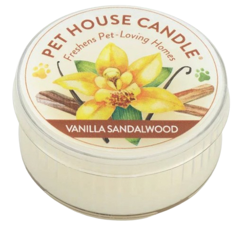 Pet House Candles Vanilla Sandalwood Mini Candle 1.5oz