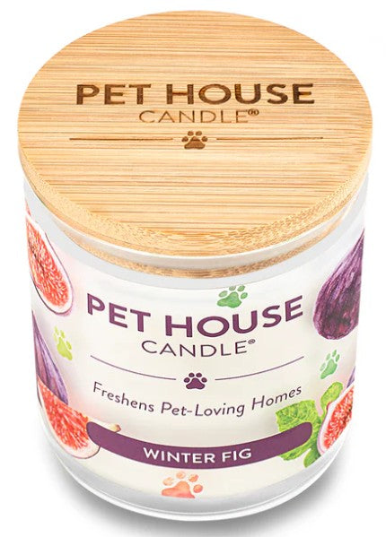 Pet House Candle, Winter Fig, 9oz