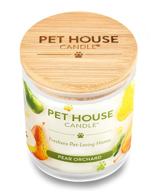 Pet House Candle, Pear Orchard, 9oz