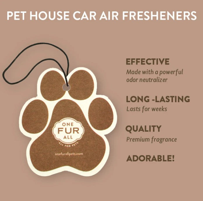 Pet House Car Air Freshener, Evergreen Forest