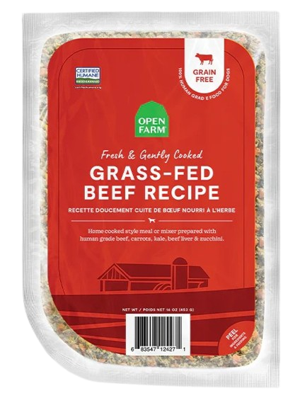 Open Farm Grass-Fed Beef Gently Cooked Recipe