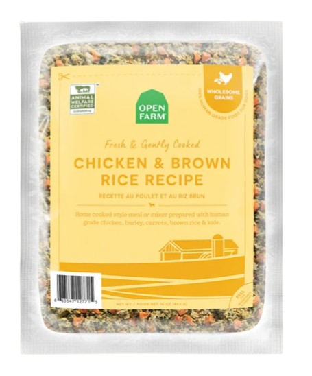 Open Farm Harvest Chicken & Brown Rice Gently Cooked Recipe