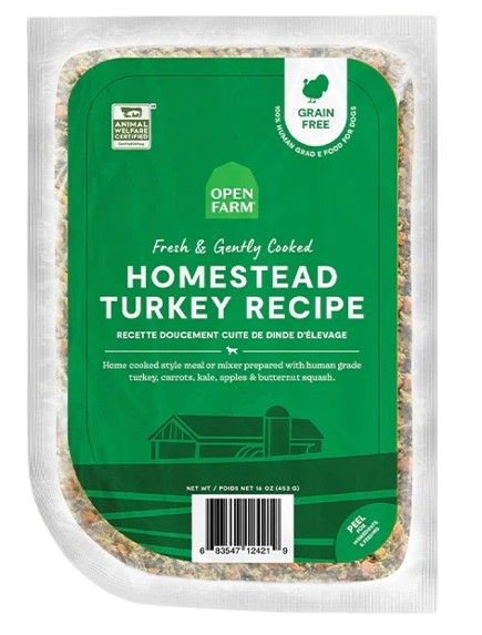 Open Farm Homestead Turkey Gently Cooked Recipe