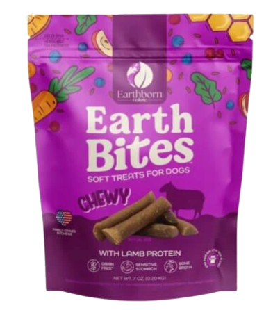 Earthborn Holistic EarthBites Chewy with Lamb Protein Dog Treats, 7oz