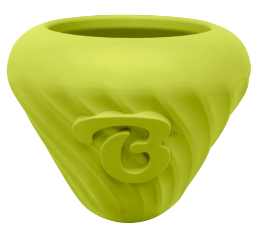 Benebone Natural Rubber Cone Enrichment Dog Toy