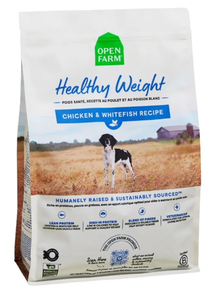 Open Farm Chicken & Whitefish Healthy Weight Dog Kibble