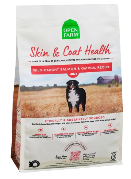 Open Farm Salmon & Oatmeal Skin & Coat Health Dog Kibble
