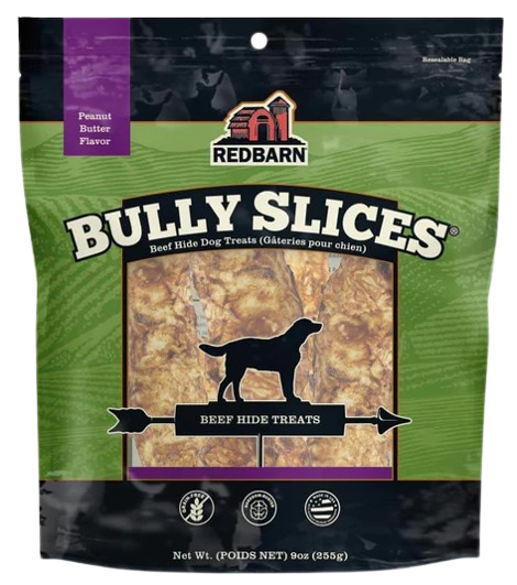 Redbarn Naturals Bully Slices® Peanut Butter Flavor