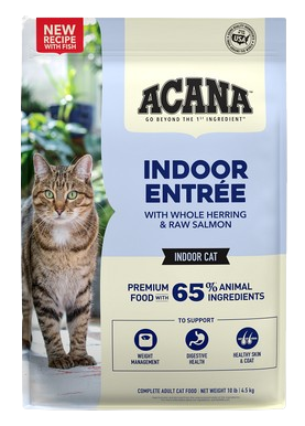 Acana Indoor Entrée Recipe with Fish Dry Cat Food