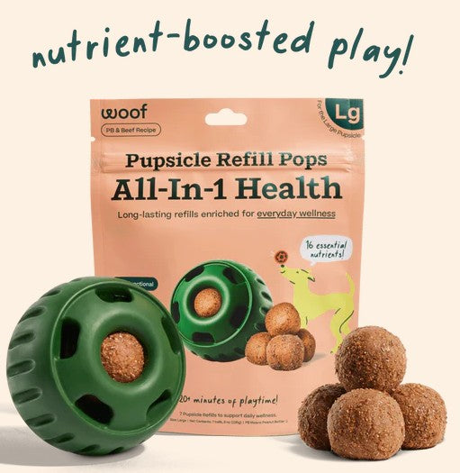 WOOF Pupsicle All-In-1 Wellness Pops for Dogs