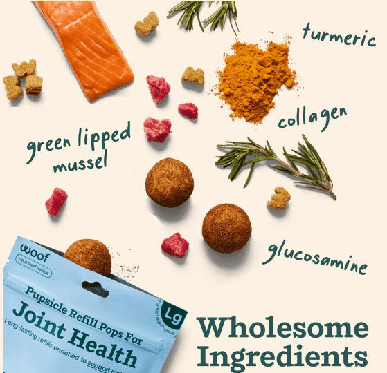 WOOF Pupsicle Hip & Joint Pops for Dogs