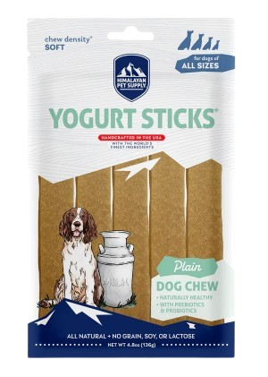 Himalayan Dog Chews Yogurt Sticks, Plain, 4.8oz