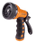Dramm Revolver 9-Pattern Spray Nozzle, Orange