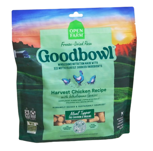 Open Farm Goodbowl™ Harvest Chicken Freeze Dried Raw Morsels for Dogs