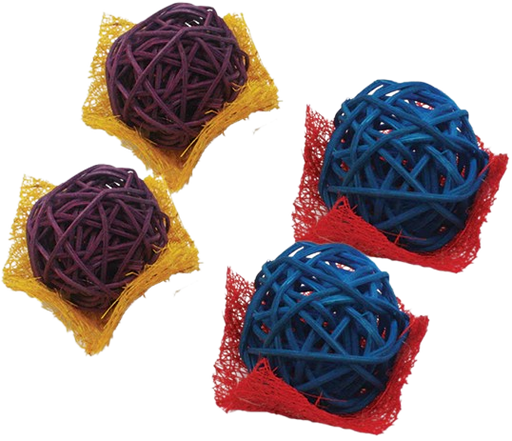 Loofah Bon Bons for Small Animals