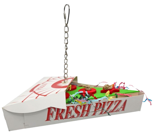 Pizza Takeout Bird Toy