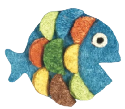 Rainbow Fish Small Animal Chew Toy