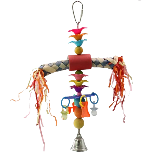 Totem Pole Bird Toy