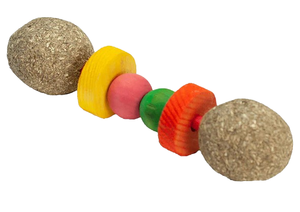 Hay Dumbbell Small Animal Chew