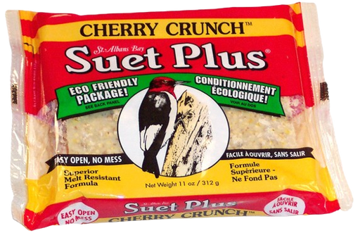 Suet Plus Cherry Crunch Suet Cake, 11oz