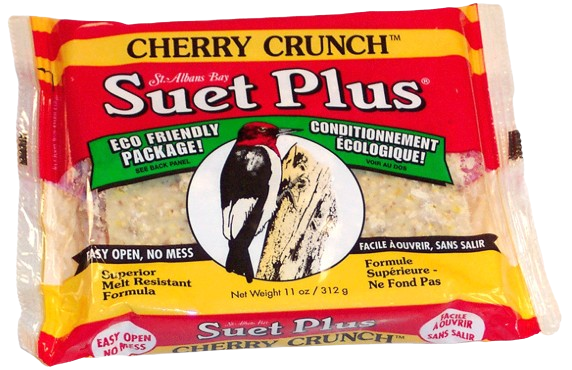 Suet Plus Cherry Crunch Suet Cake, 11oz