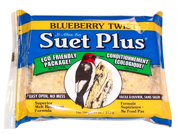 Suet Plus Blueberry Twist Suet Cake, 11oz