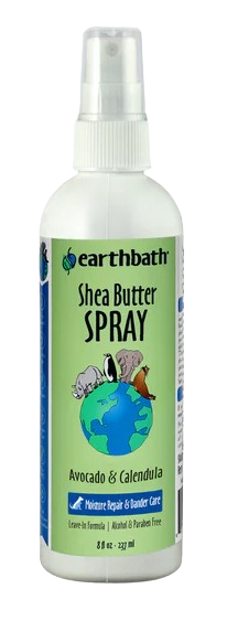Earthbath Shea Butter Spray for Pets, 8oz
