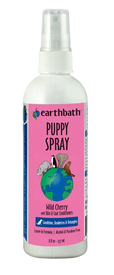 Earthbath Puppy Spray - Wild Cherry, 8oz