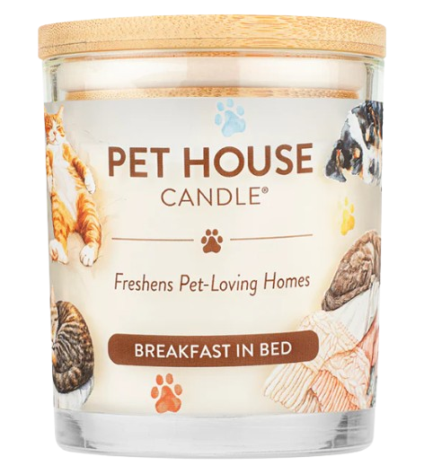 Pet House Candles Breakfast In Bed, 9oz