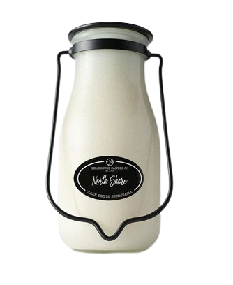 14 oz Milkbottle Candle: North Shore