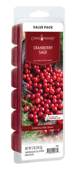 Cranberry Sage Wax Melts 5oz