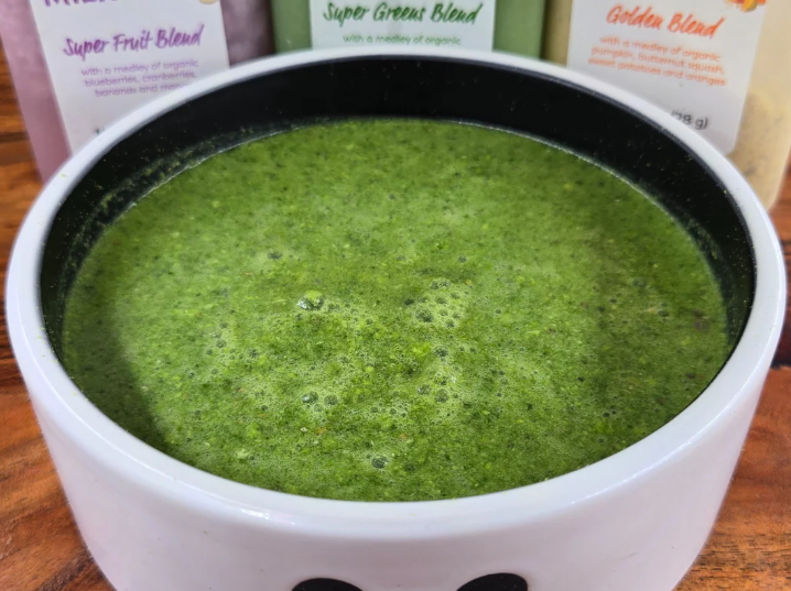 Shepherd Boy Farms Raw Freeze-Dried Goat Milk for Dogs & Cats, Super Greens Blend