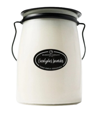 22 oz Butter Jar Candle: Eucalyptus Lavender