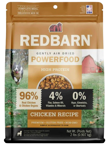 Redbarn Air Dried Powerfood Chicken Recipe Dog Food