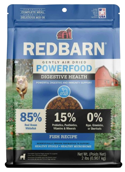 Redbarn Air Dried Powerfood Gut Health and Digestion Fish Recipe, 2lbs