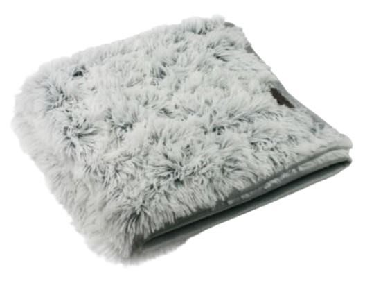 Waterproof Luxuriously Soft Fleece Pet Blanket, Gray, 40"x60"