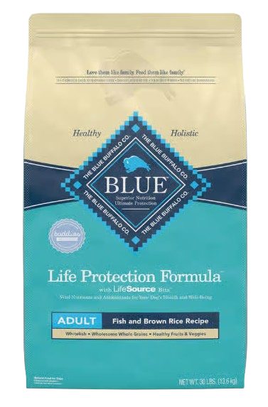 Blue Buffalo Life Protection Natural Fish & Brown Rice Recipe Adult Dry Dog Food