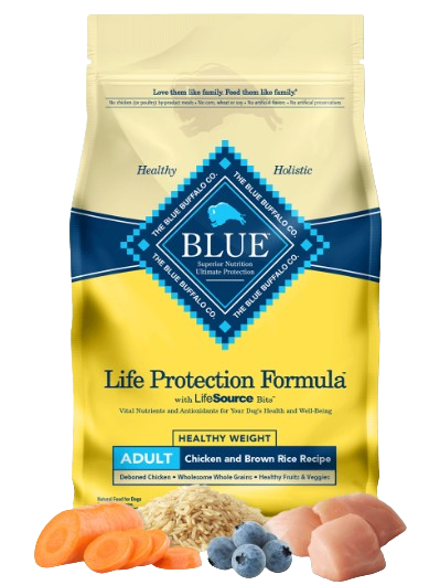 Blue Buffalo Life Protection Healthy Weight Natural Chicken & Brown Rice Recipe Adult Dry Dog Food